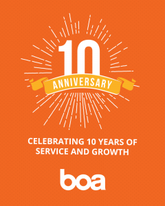 BOA Logistics 10 Year Anniversary